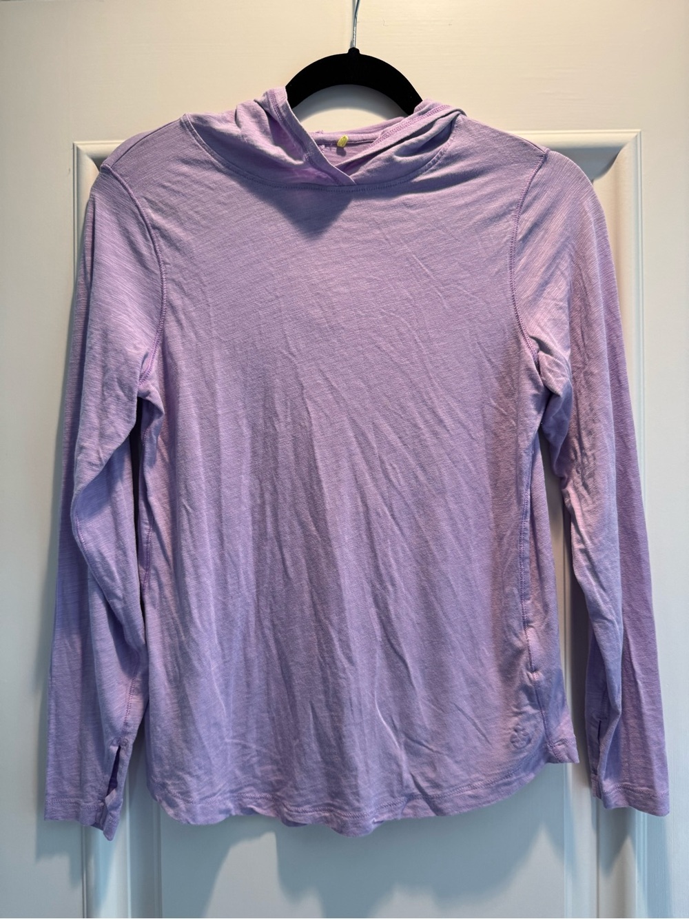 Light Purple Long Sleeve Hooded Tee